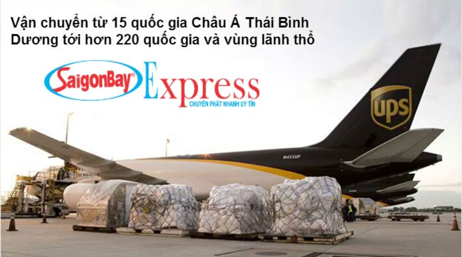 Chuyển phát nhanh quốc tế UPS SafiGonBay Express,saigonbay,sài gòn bay