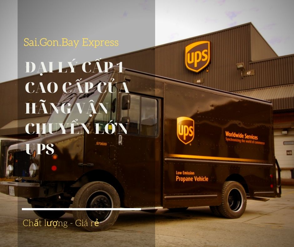 Chuyển Phát Nhanh Quốc Tế UPS SaiGonBay Express,saigonbay,sài gòn bay
