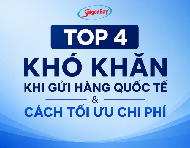Top 4 Khó Khăn Khi Gửi Hàng Quốc Tế & Cách Tối Ưu Chi Phí